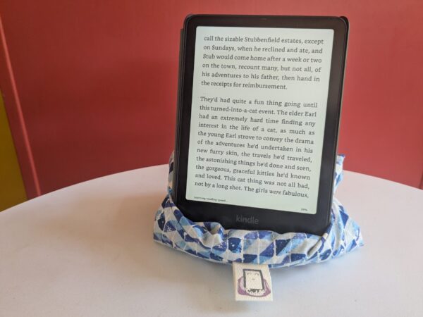 <em>Bernice</em> "Swimming Checks Blue" eCoddle Classic - Image 4