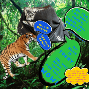<em>Tokey</em> "B and W Circle Play" eCoddle Classic